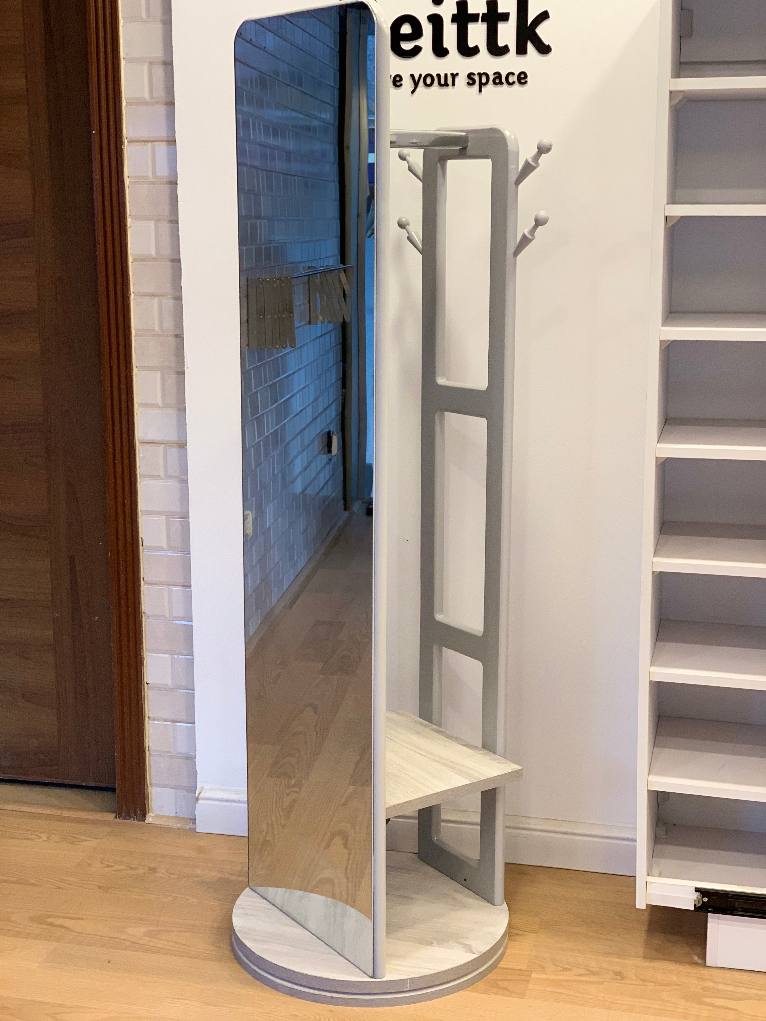 Armoire with mirror