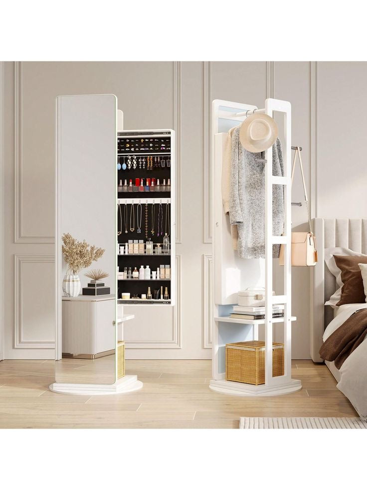 Armoire with mirror