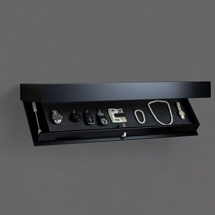 hidden wall shelf