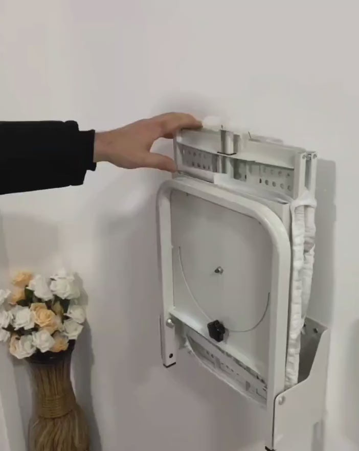 Wall ironing mechanism